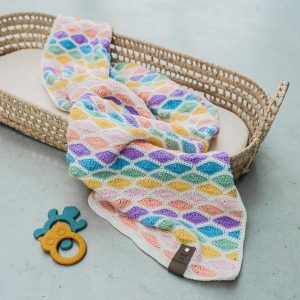 Haakpatroon Babydeken Rainbow (download)