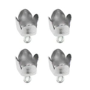 Kumihimo Eindkap 13mm (4 stuks)